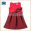 (H5918) 2-6Y nova kids new winter princess dresses sleeveless baby party dress child girls frocks