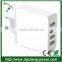 Factory hotly selling 4 port usb wall charger 5V 7.2A for phone ipad( EU Plug)