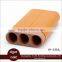 Guangzhou cohiba Leather cigar case cedar wood cigar tube cigar holder