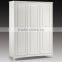 LB-JX3010 High gloss lacquer white wardrobe