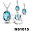 fashion austria crystal star jewelry set 2015