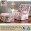Wholesale chair furnitures floral one seat sofa chair set,classic design chair for living room
