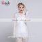 Women's fashion transparent plastic body take library raincoat