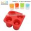 100% food grade manufacture wholesale Hot sell party ice cup mold silicon ice tray