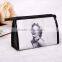 2015 Women New Fashion Leather Messenge Marilyn Monroe Printed Cosmetic Bags & Cases