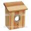 hot sale FSC high quality factory sale FSC garden wooden pet bird cages carriers house