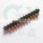 female gender connector 11pin connector brass pogo pin connector