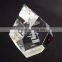 2016 clear crystal glass paperweight