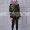 Italy Design Fox Fur Collar Coat And Faux Fur Lining Parka Woman & Man