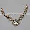 special drops gold decorative metalic neckline&fashion necklace