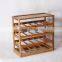 Bamboo kitchenware wine bottle holder rack furniture