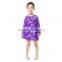 summer baby girls lace dress flower girl dress purple and embroidery flower lace baby girl summer dress