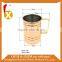 Factory outlet copper plated stainless steel beer mug