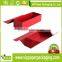 printing company Red small folding gift box