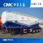 CIMC Dry Bulk Cement Tank Trailer Widely Used With Quality Air Compressor