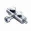 Luxury Quality Inox Door Hardware Set Glass Fittings For Tempered Glass                        
                                                Quality Choice