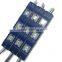 Full color smd 5630 3 chips injection led module DC 12v led module with different color
