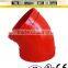ASTM-A536 300 Psi Ductile Iron 45 Degree Grooved Elbow Fittings