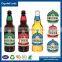 Bottle sticker, Custom waterproof juice honey soft driink glass transparent beer bottle labels, Beer label printing size                        
                                                Quality Choice