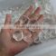 small size polished clear quartz stone crystal hearts