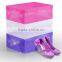 Custom high quality drop front shoe box, clear plastic shoe box packaging