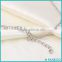 Simple Design Freshwater Pearl Pendant Necklace Fashion Silver Leaf Imitation Pearl Drops Leaf Necklace For Women Jewelry 2016