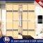 Factory Made Acrylic Bedroom Wardrobe Sliding Door Fittings Designs India