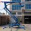 14m Trailer mounted light boom lifts for sale