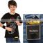 High quality music guitar T-shirt /Sound active el t-shirt/ playable guitar t-shirts