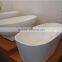 Italy Modern Home Furniture custom made solid surface bathtub,artificial stone bath tub