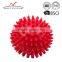 red color soft massage ball