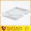 Polished black marquina marble soap dishes and tray for bathroom decor