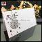 White handwork paper laser cut greeting card wholesale