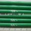 promotional 14.5cm round wooden color pencil with logo printing