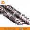 Best extruder pipe machine parellel twin screws and barrel