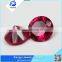 wuzhou synthetic round shape blood ruby gemstones
