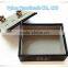 Luxury custom design plastic cufflink gift box wholesale