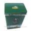 trade assurance factory food grade tall rectangle tea tin can