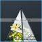 Hot design wholesale indoor plant glass terrarium clear glass geometrical hanging terrarium