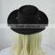 Black cowboy hat formal hat with letter