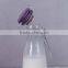 35oz airtight glass bottle with ceramic rubber gasker ring lid