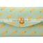 Best selling wholesale flower famous ladies cotton hand purse