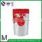 Stand up zipper bag zipper pouch stand up bag
