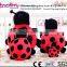 Cute promotion ladybug plush doll and Hot selling Neck pillow