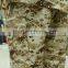Custom Cotton Polyest Ripstop Desert Digital Camouflage Lybria Army Vertical Collar Fighting ACU Uniform