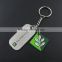 wholesale custom laser military dog tag with key ring