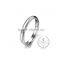 3MM Stainless steel round zircon simple ring fashion women ring wedding jewelry 6260486