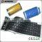 104 soft keys USB flexible midi silicone rubber keyboard for laptop and desktop---JK104A