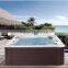 Hot sale in Germany colorful waterfall massage bathtub badewanne