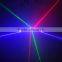 RGB Three Tunnel Laser disco Light